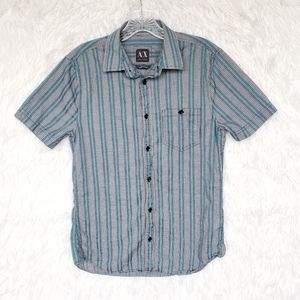 Armani Exchange Short Sleeve Button Down S